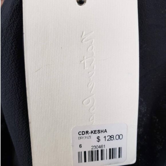 LF Native Rose Kesha Bronze Sequin Mini Skirt Size 2 NEW - Picture 6 of 13